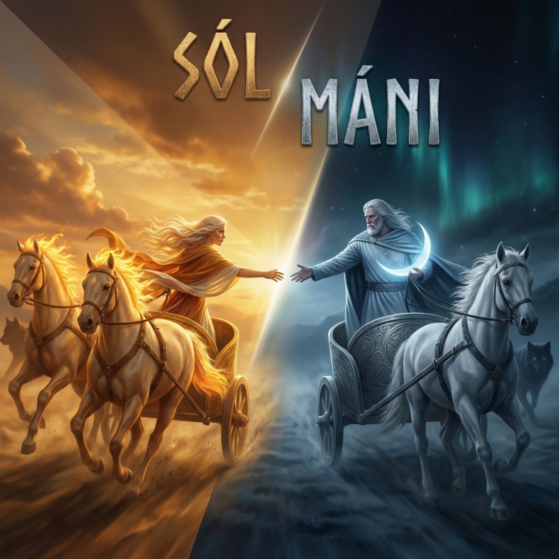 SÓL AND MÁNI cover